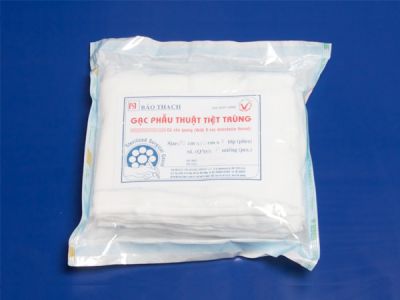 Gạc Phẫu Thuật Tiệt Trùng Bảo Thạch