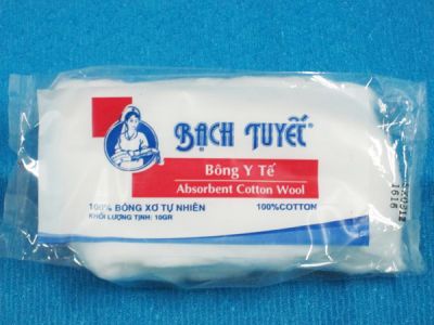 Bông y tế 10GR Bạch Tuyết