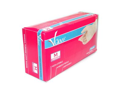 Găng tay y tế Vglove A2 có bột loại dài