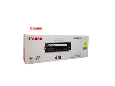 Mực in laser màu Canon Cartridge 418Y Vàng