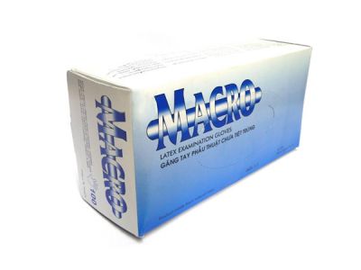 Găng tay y tế Macro có bột