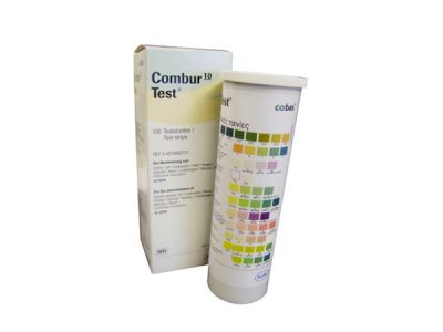 Que thử nước tiểu 10TS Combur Roche
